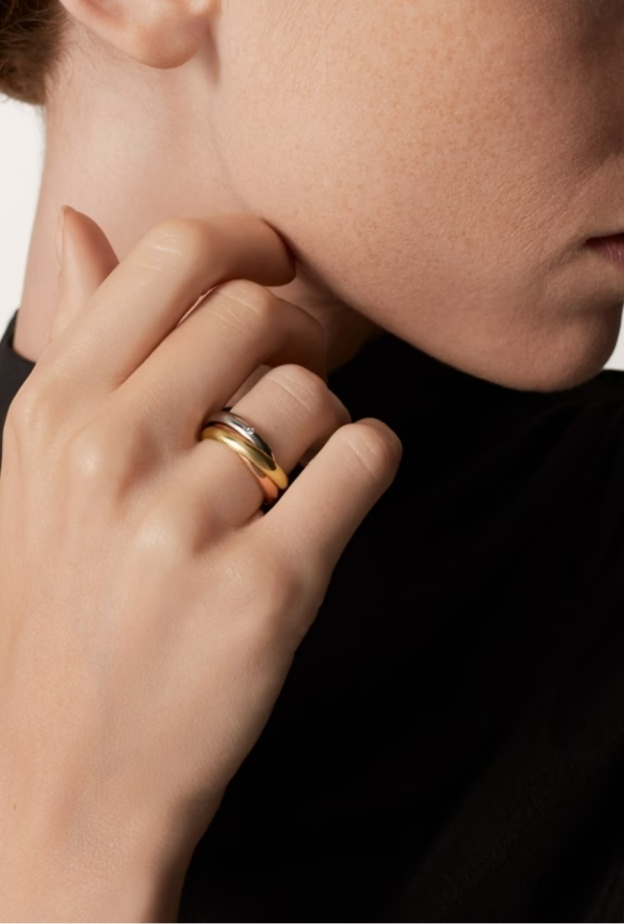 خاتم Trinity من كارتييه Cartier 