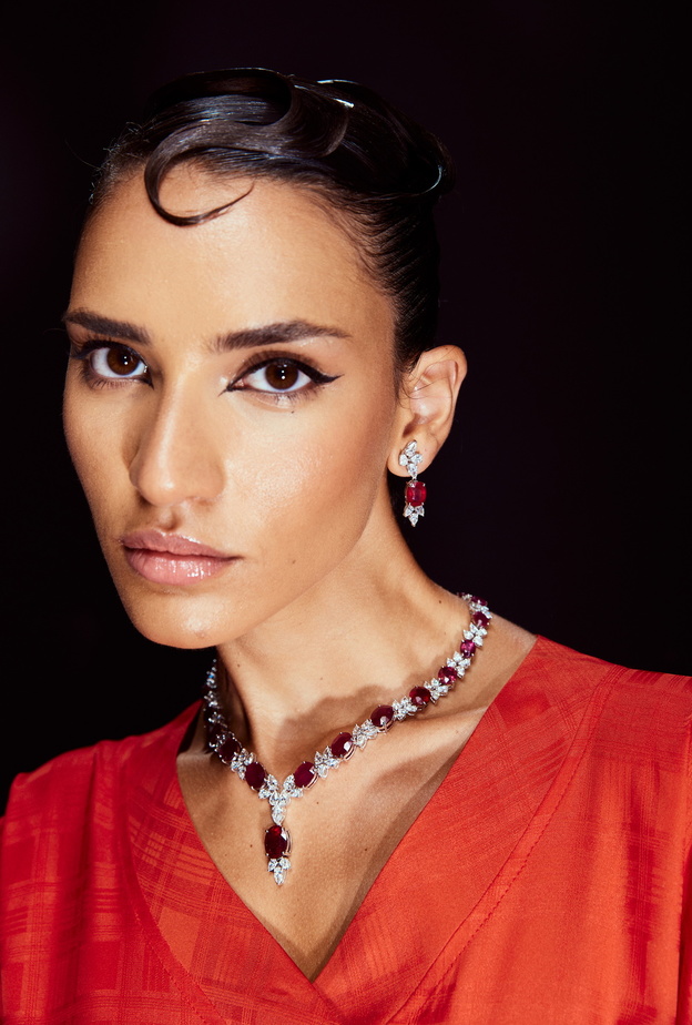 مجوهرات ياقوت أحمر من دار GEMAYEL