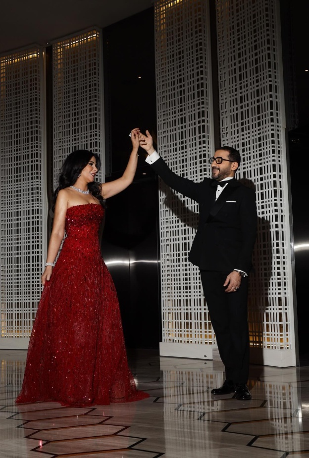 منى زكي وزوجها أحمد زكي