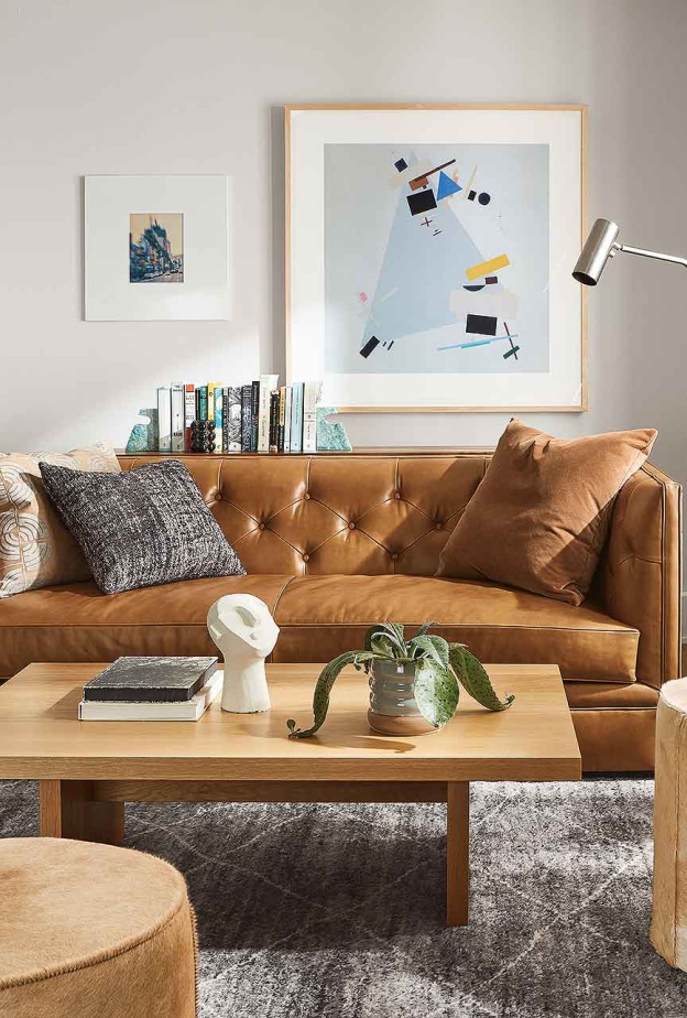 نصائح لإدخال الجلد في ديكور المنزل الحديث