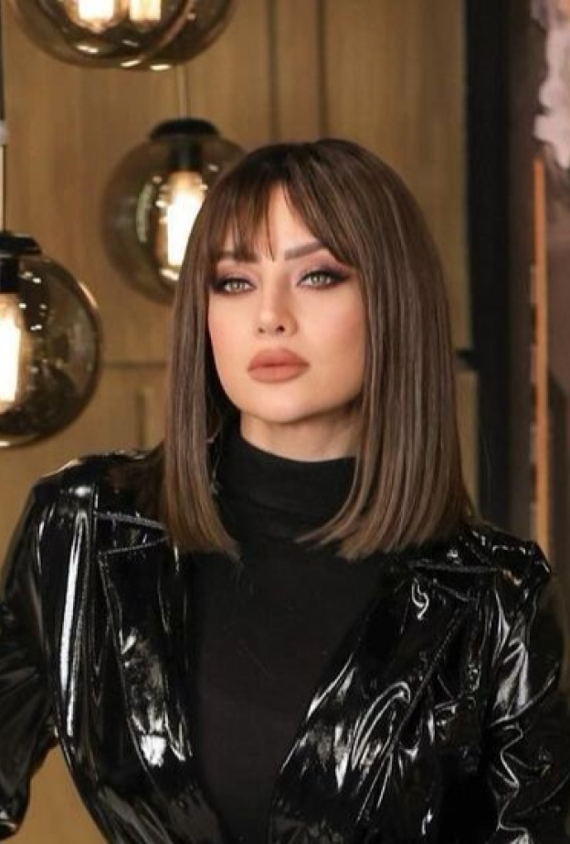 رضوى الشربيني بـ نيو لوك شعر مفاجئ