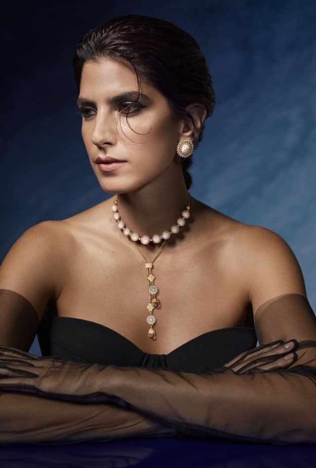 كارمن بصيبي بمجوهرات عزة فهمي