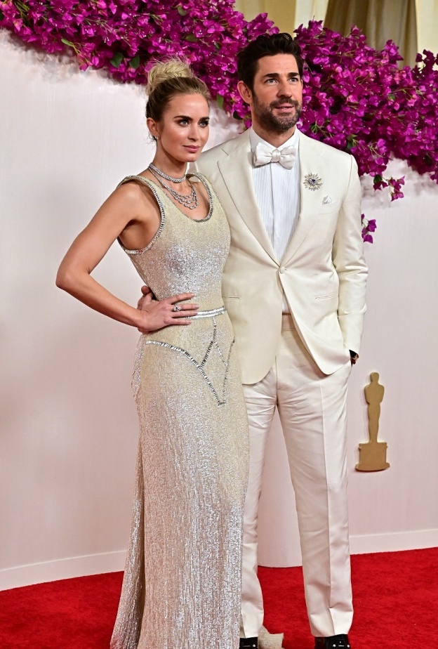 إيميلي بلانت وزوجها النجم جون كراسينسكي