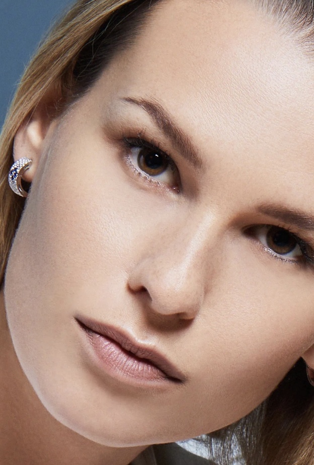 موديلات أقراط hoops لإطلالات رمضان 2024  