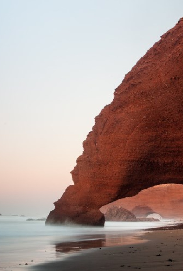 شاطئ الجزيرة Legzira Beach، سيدي إفني