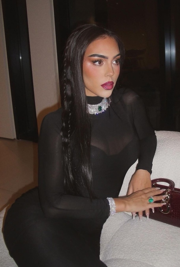 مجوهرات جورجينا رودريغيز Georgina Rodriguez حبيبة لاعب كرة القدم البرتغالي كريستيانو رونالدو