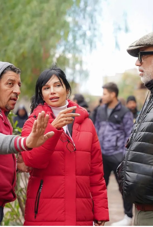 رشا شربتجي في كواليس ولاد بديعة