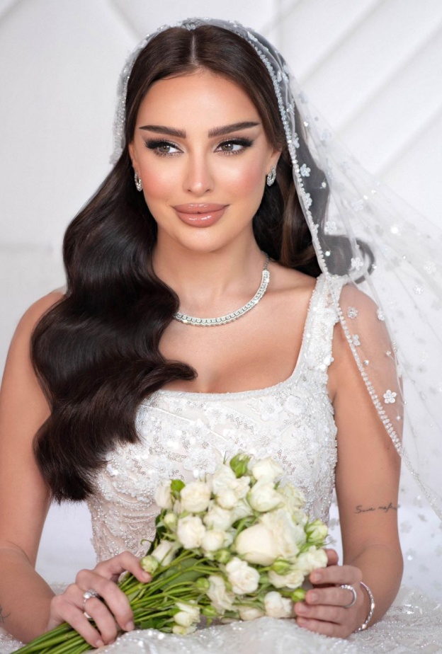 تسريحة عروس من خبيره تساريح العرايس ليليان كرم