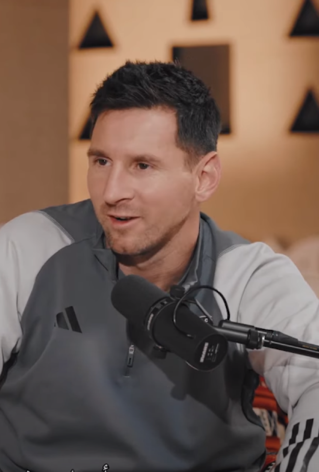 ليونيل ميسي في بودكاست "بيج تايم"