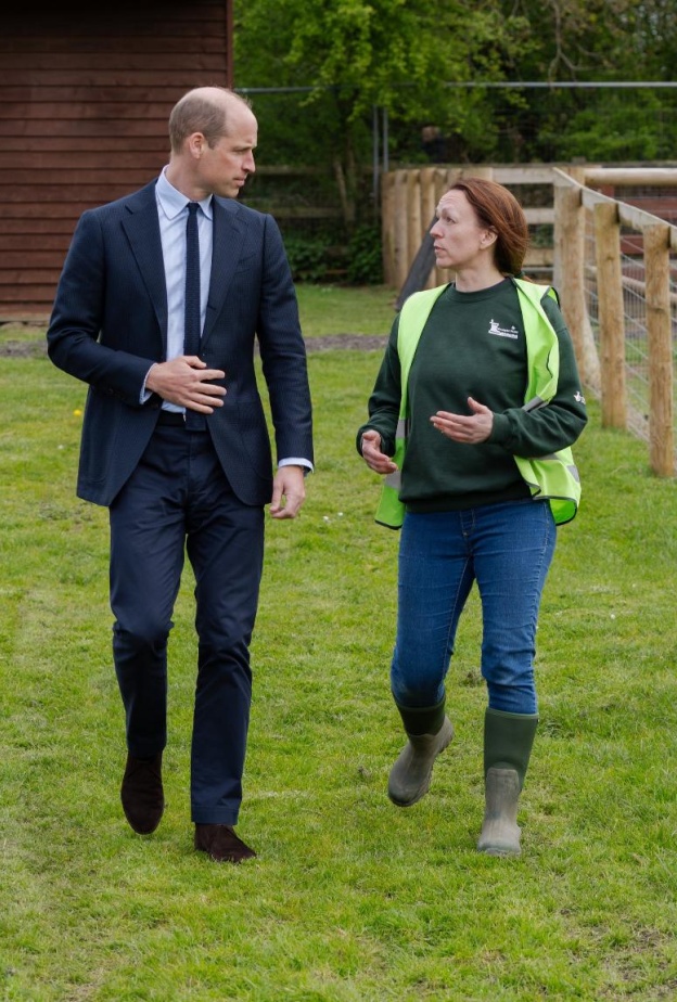 الأمير وليام يرحب بالجديد من الحيوانات الأليفة في منزل وندسور