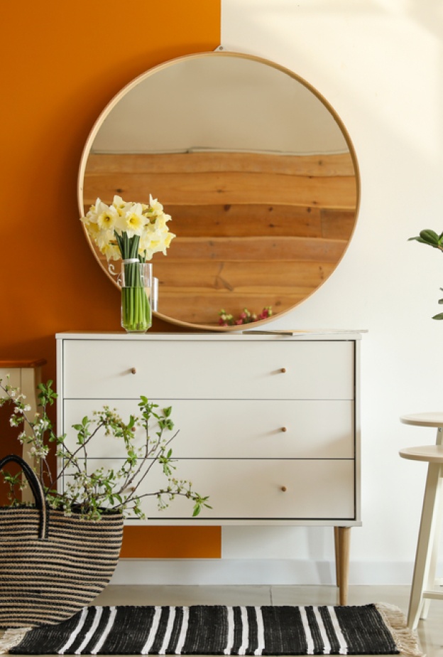 يمكن الاستعانة بالمرايا لإخفاء العيوب