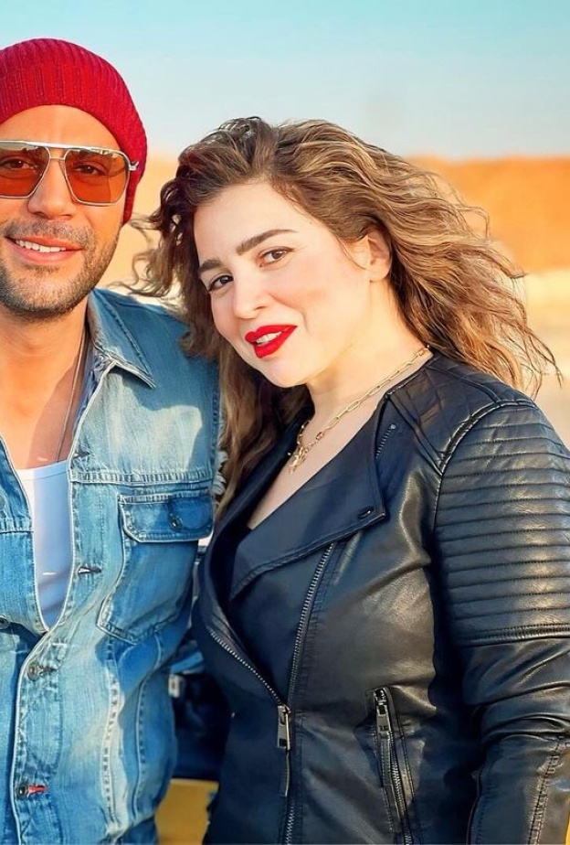 مي عز الدين ومحمد إمام