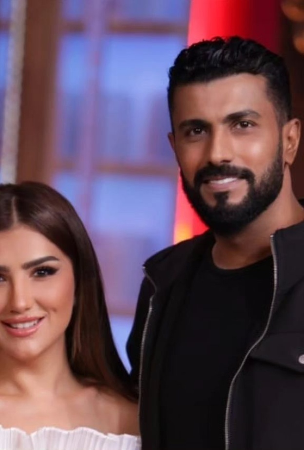 مي عمر وزوجها 