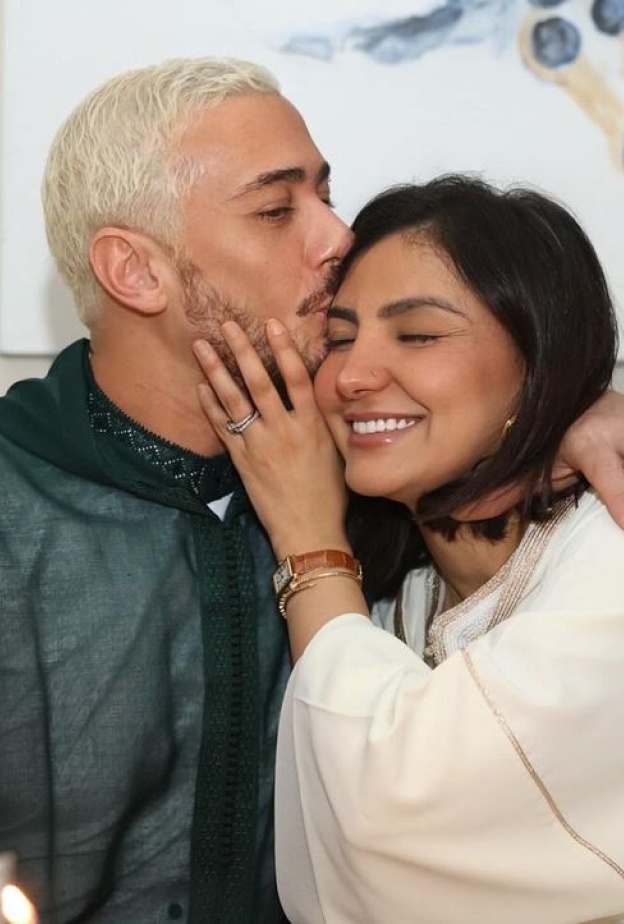 أسبوع حافل بالرومانسية والحب بين المشاهير العرب بينها لقطات رومانسية لسعد المجرد وزوجته