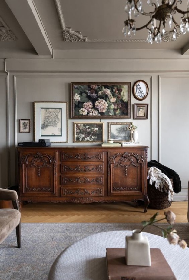 العناصر العتيقة والفينتيدج، تكمل تصميم غرفة المعيشة بطريقة رائعة