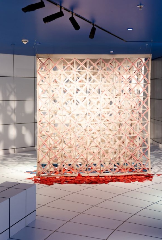 عمل ستديو فاي في معرض السفارة الافتراضية في مركز فناء الأول بالرياض