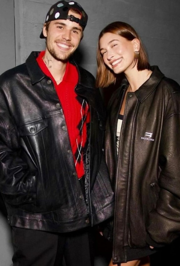  جاستن بيبر وزوجته هايلي بيبر