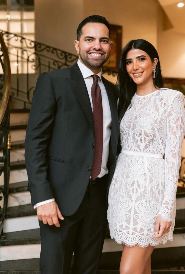 ريم سامي تحتفل بزفافها