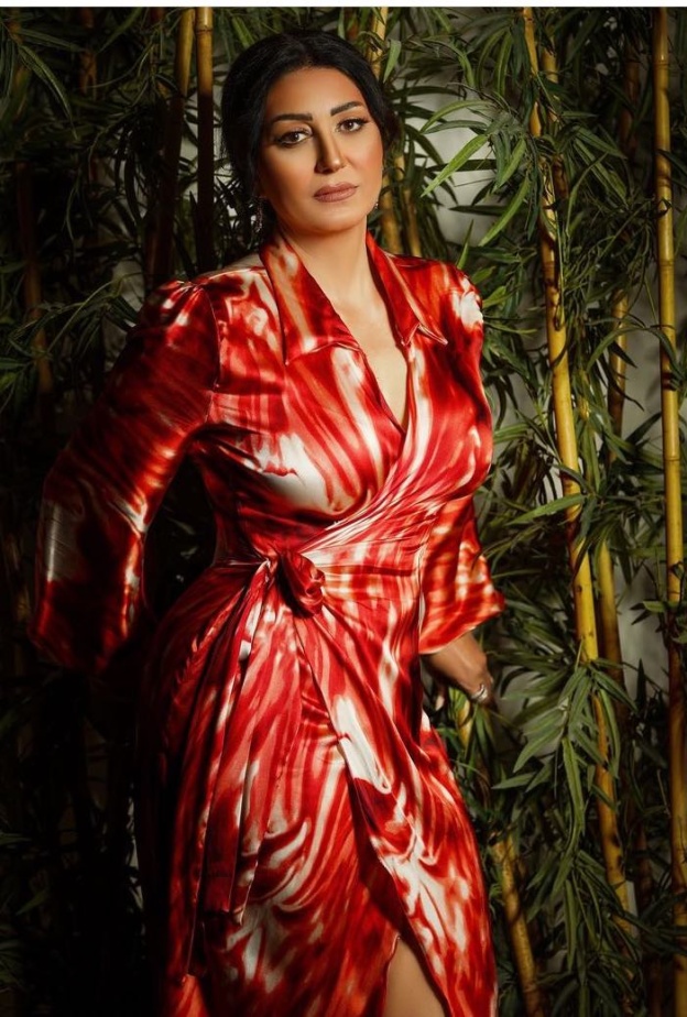 النجمة المصرية وفاء عامر