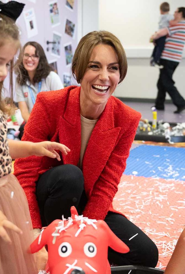 أميرة ويلز كيت ميدلتون متحمسة بعد إطلاعها على تقرير الطفولة المبكرة