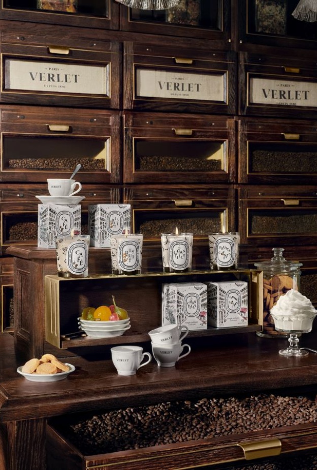 تجربة فن التذوّق الفاخر  تكشف عنه ديبتيك (Diptyque) ومقهى فيرليه (Café Verlet) 