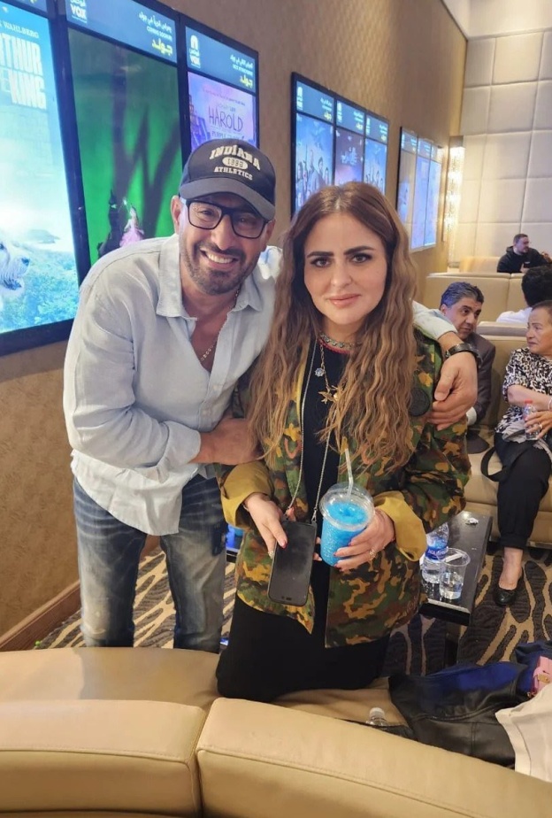 أحمد السقا ومها الصغير