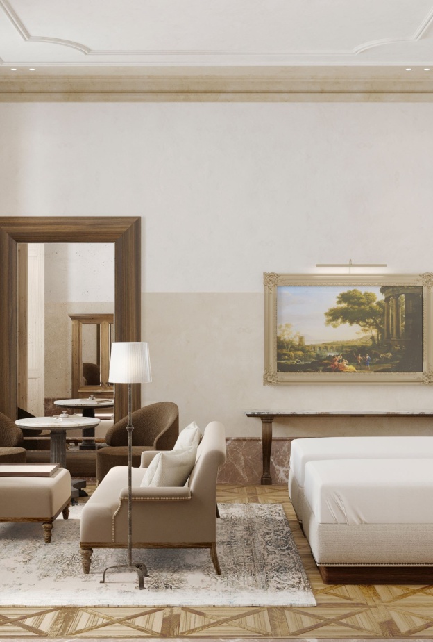 ماندارين أورينتال تعتزم افتتاح فندق جديد يشكّل واحة حضرية في قلب مدينة روما العريقة