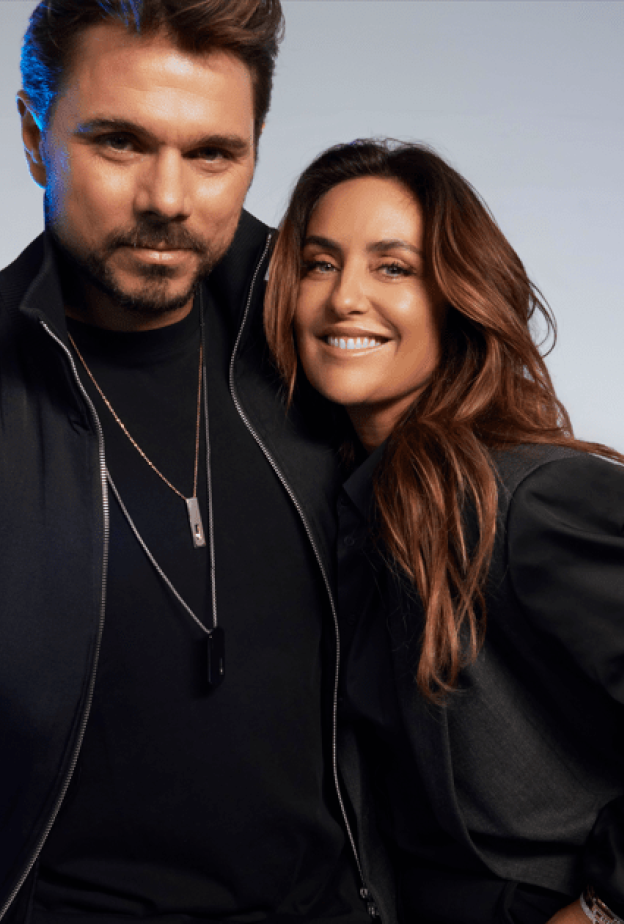 Stanislas Wawrinka x Valérie Messika