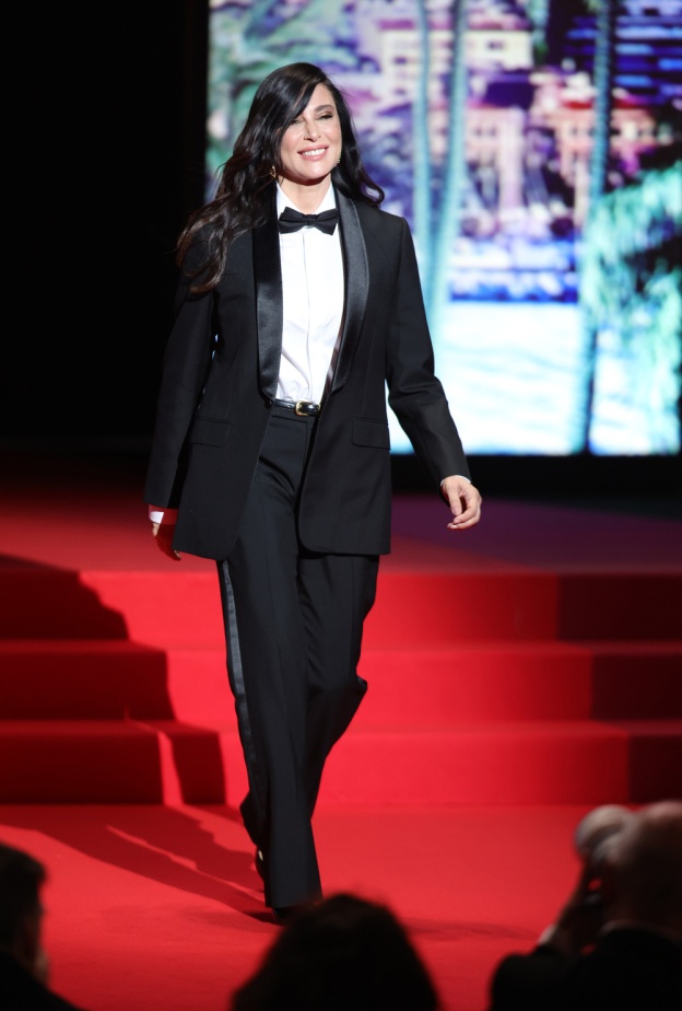 نادين لبكي بإطلالة من Celine