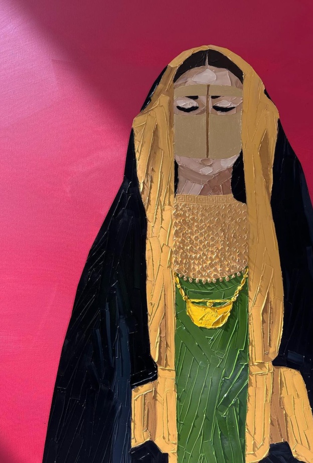 تبحر "هي" مع الفنانة التشكيلية القطرية ميساء المناعي في أعماق الفن وتجربتها باستخدام سكاكين الرسم
