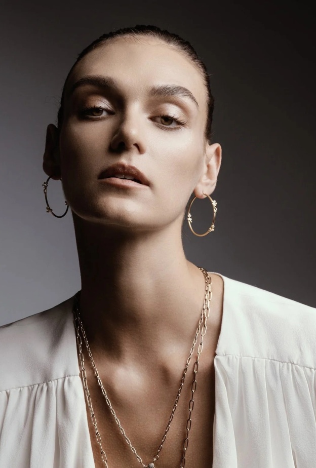 أقراط Lavender من إليانا ماكري Ileana Makr