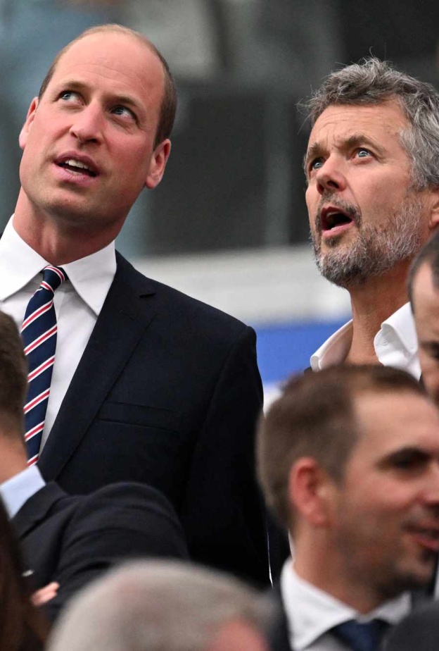 الأمير وليام والملك فريدريك