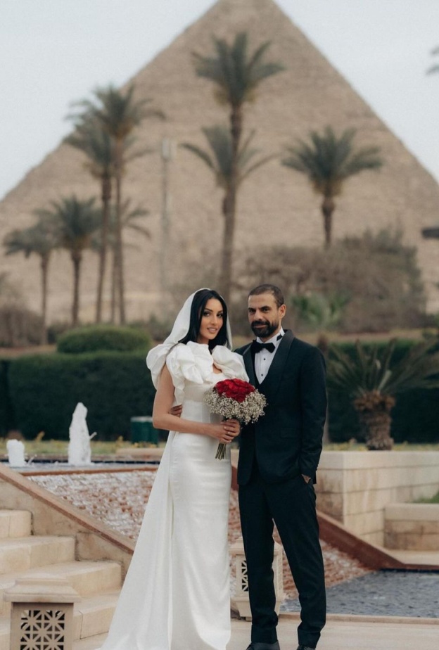 النجمة يسرا الجديدي وزوجها أمير طعيمة يتصدران الترند بعد إعلان زواجهما