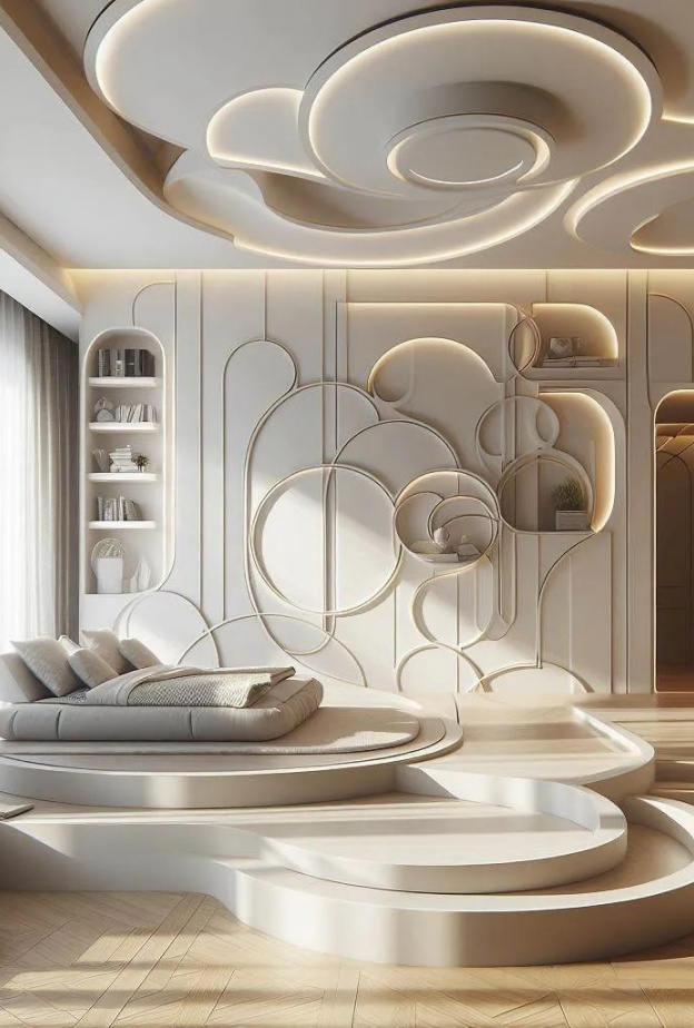 ديكورات جبس أنيقة وبسيطة لإضفاء لمسة ساحرة على منزلك