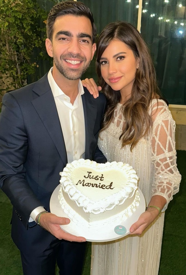 من عقد قران سارة مراد 