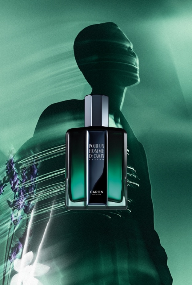 دار كارون تدعو الرجل للغوض في حملة عطر Pour Un Homme de CARON Parfum ..العطر الايقوني