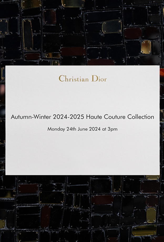 بث مباشر لعرض أزياء ديور للأزياء الفاخرة لخريف شتاء 2024-2025