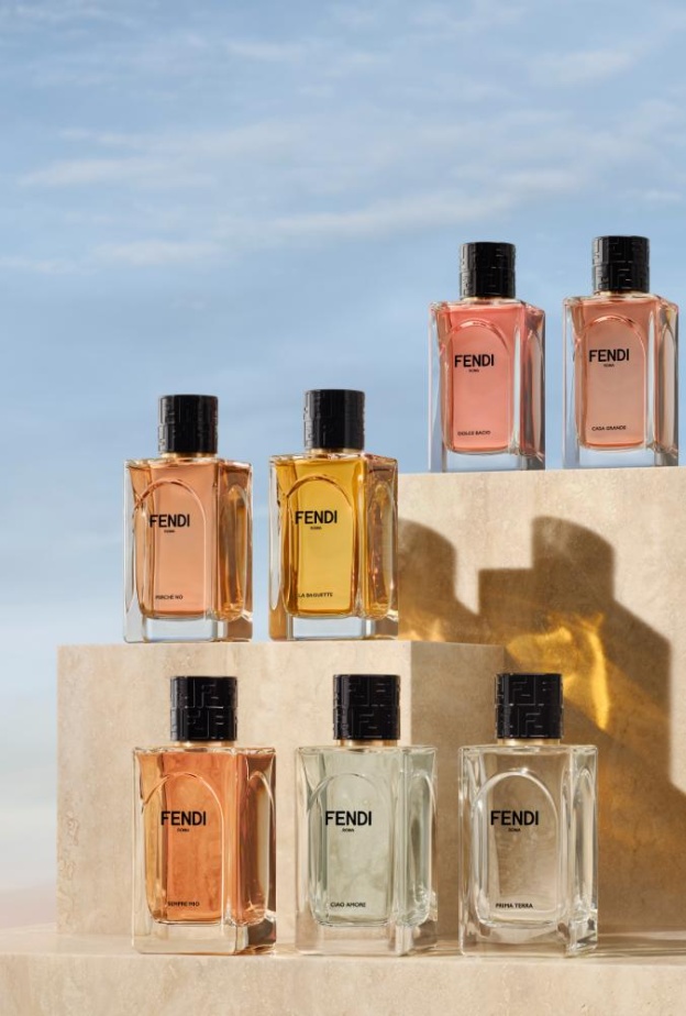 FENDI تكشف عن سبعة عطور  حصرية احتفالاً بالذكرى المئوية للدار الإيطالية