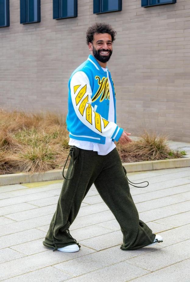 محمد صلاح في جلسة تصوير حديثة 