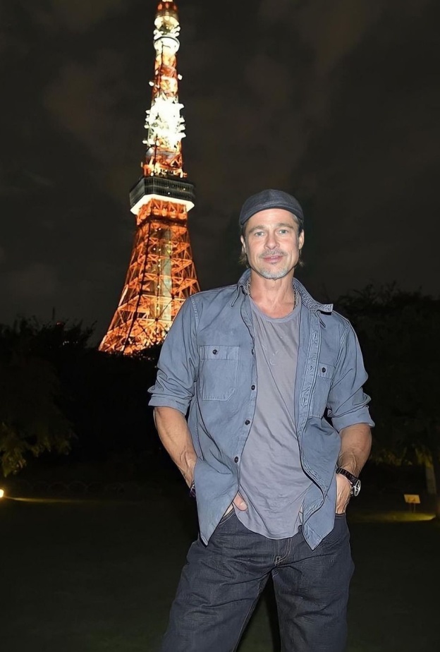 براد بيت في رحلة باريسية