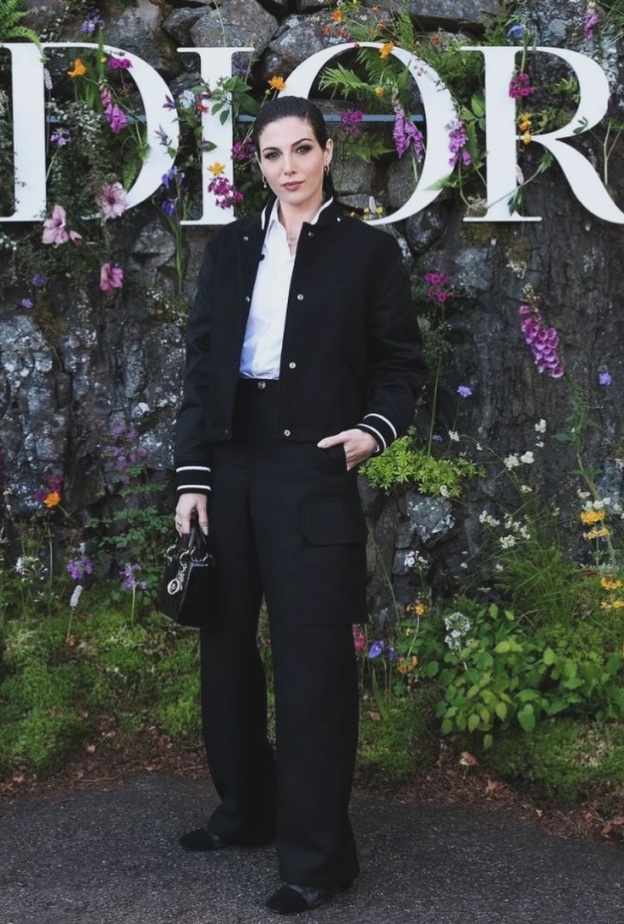 رزان جمال في حفل ديور للأزياء 