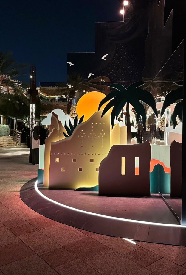 خاص "هي" خبايا معرض الفنانة السعودية إيثار بالخير في مطل البجيري 