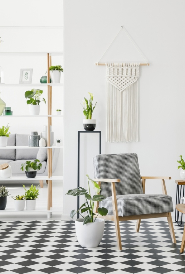 أرضيات الـ Checkerboard هي نوع من تصميم الأرضيات بنمط يشبه رقعة الشطرنج، ومن هنا جاءت التسمية