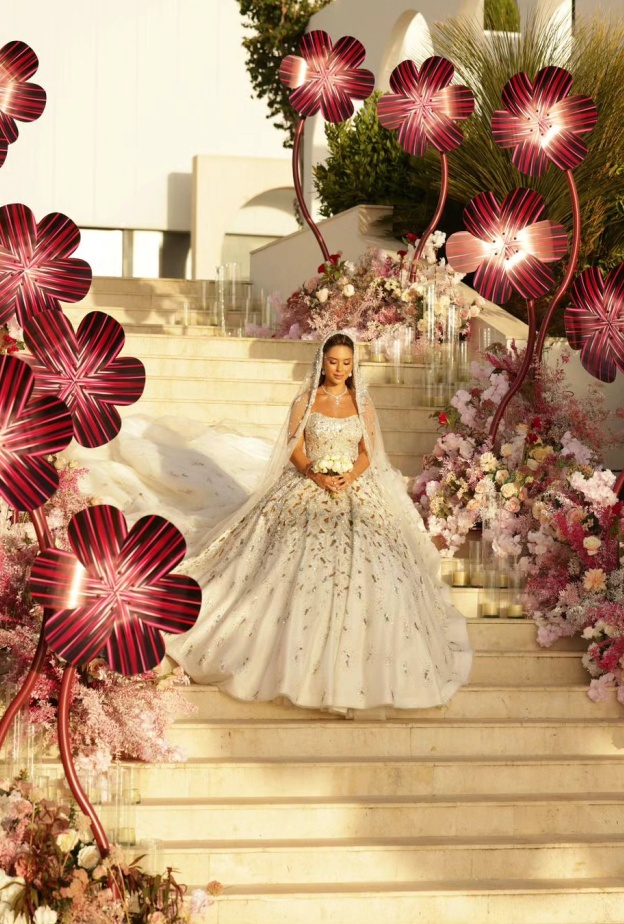 ألوان ديكور زفافك لتكن مبهجة ومنعشة