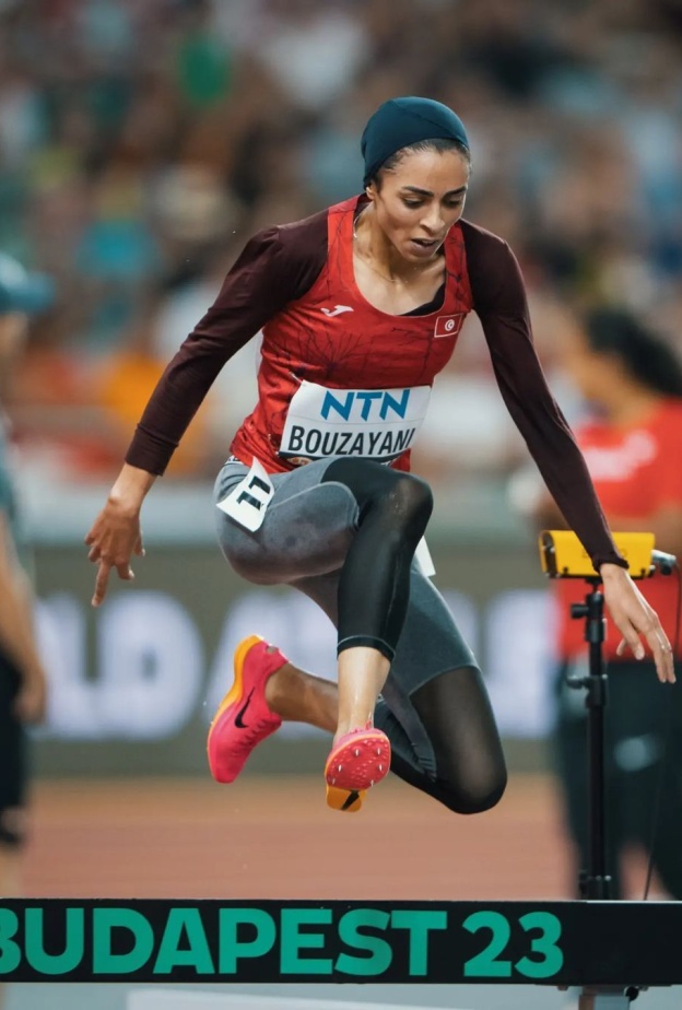 لاعبة ألعاب القوى التونسية مروى بوزياني.. موهبة عربية استثنائية في أولمبياد باريس 2024