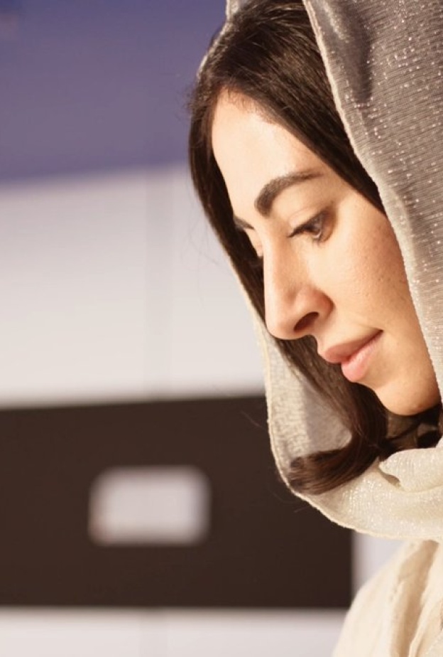 سارة المطلق من متلقيَ منحة مسك للفنون لعام 2024 - الصورة من حساب فناء الأول