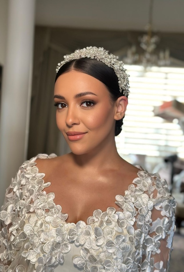 عروس وليد زين بتسريحة الرفع