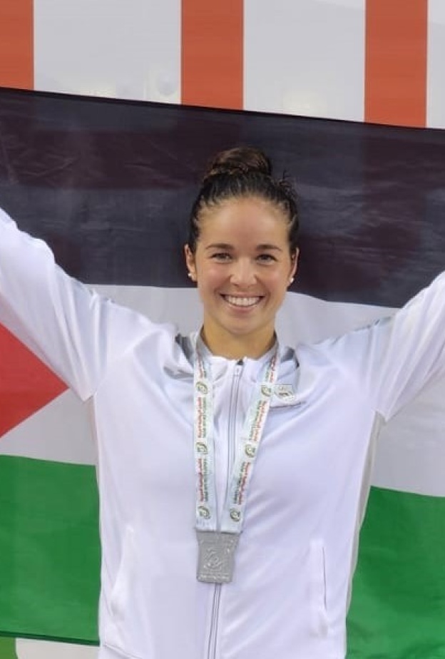 السباحة فاليري تارازي تقود بعثة فلسطين إلى أولمبياد باريس