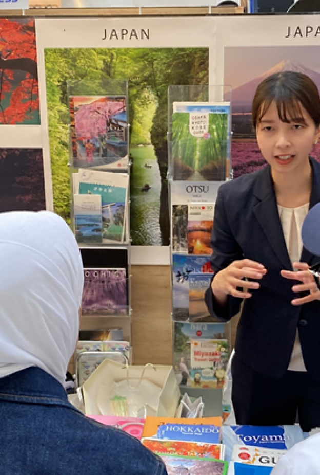منظمة السياحة الوطنية اليابانية تسلط الضوء على جاذبية اليابان في معرض توريستا إكسبو 2024 بالكويت