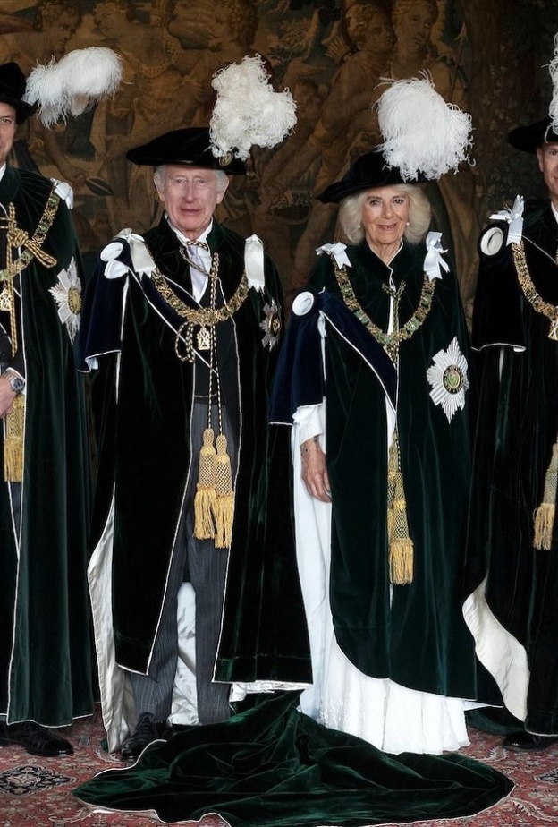 ظهور مبهر للعائلة المالكة في يوم وسام الشوك